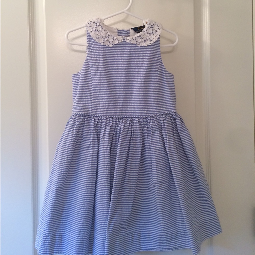 Polo Ralph Lauren seersucker dress.